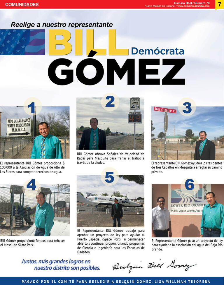 Logros de Bill Gomez