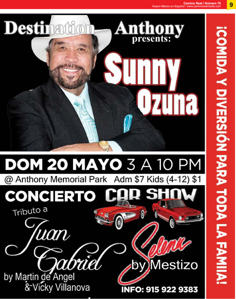 Sunny Ozuna en Anthony el domingo a la tarde