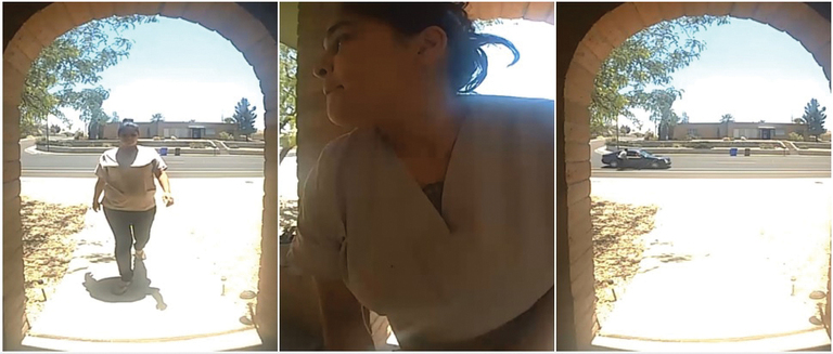 Pareja acusada de robo de paquete UPS