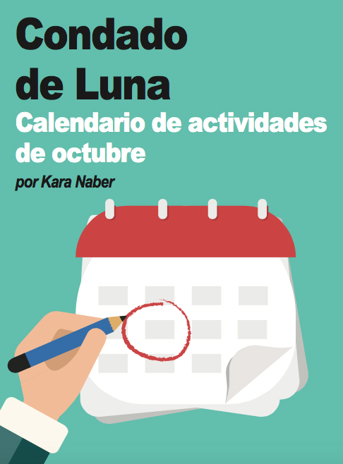 Condado de Luna | Calendario de actividades de octubre