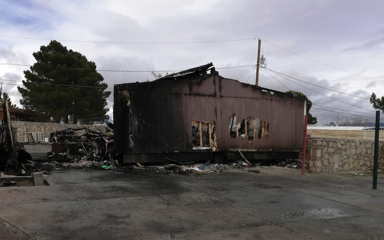 Arrestos en incendio fatal