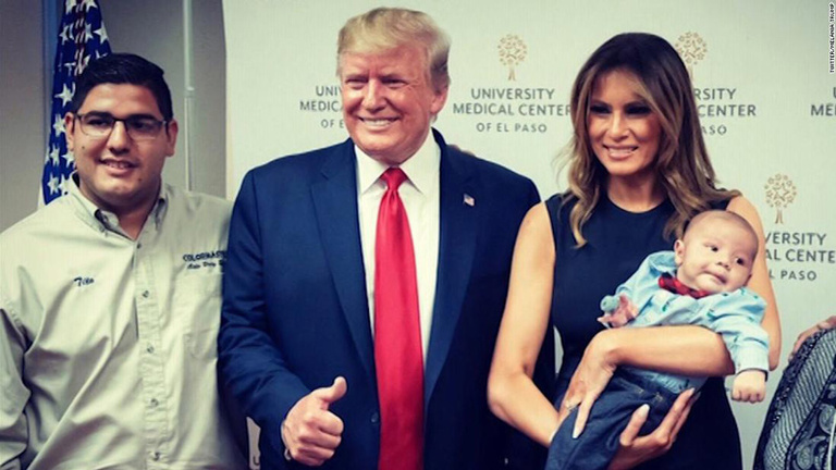 Trump visita El Paso