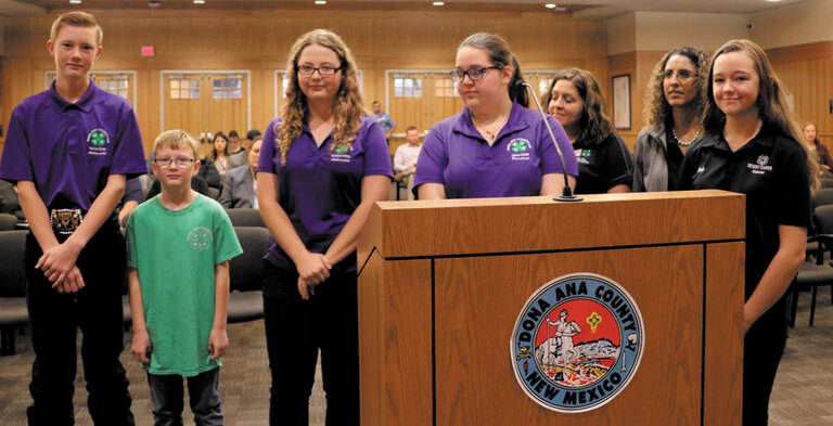 El Dona Ana County alienta la participación 4-H