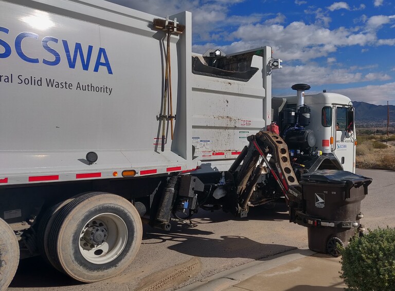Conozca los servicios de basura de SCSWA