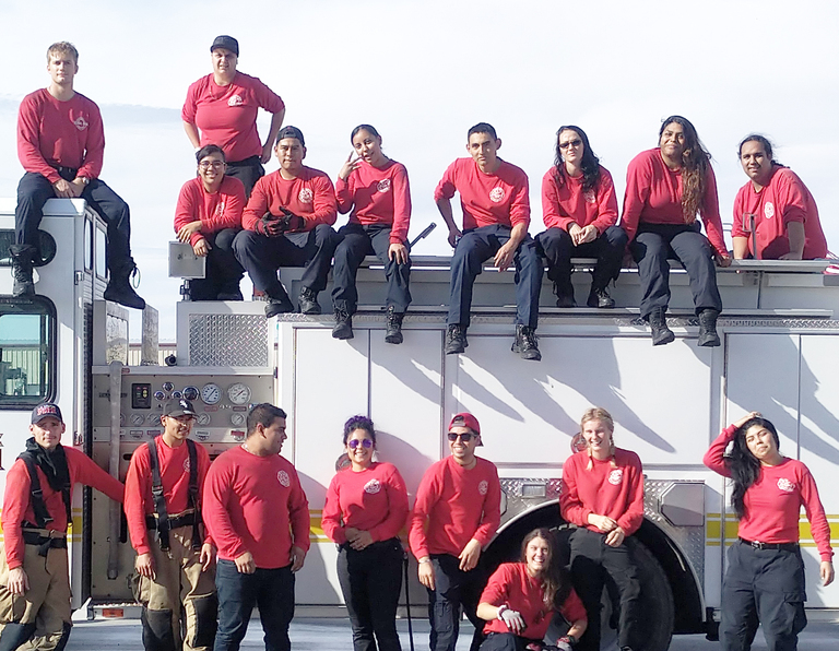 PRIMEROS GRADUADOS DE LA CLASE DE BOMBEROS 2020