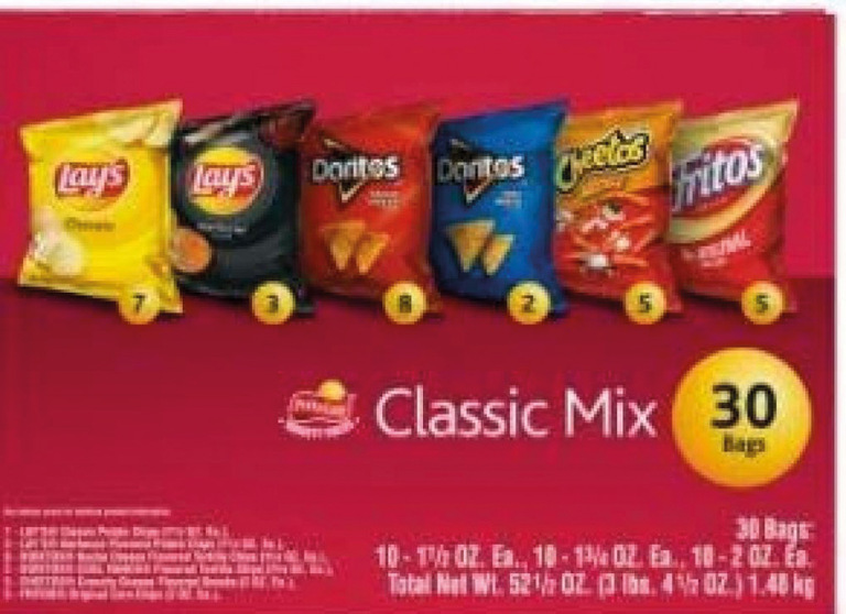 Retiran papitas Frito-Lay en Nuevo México por alergias