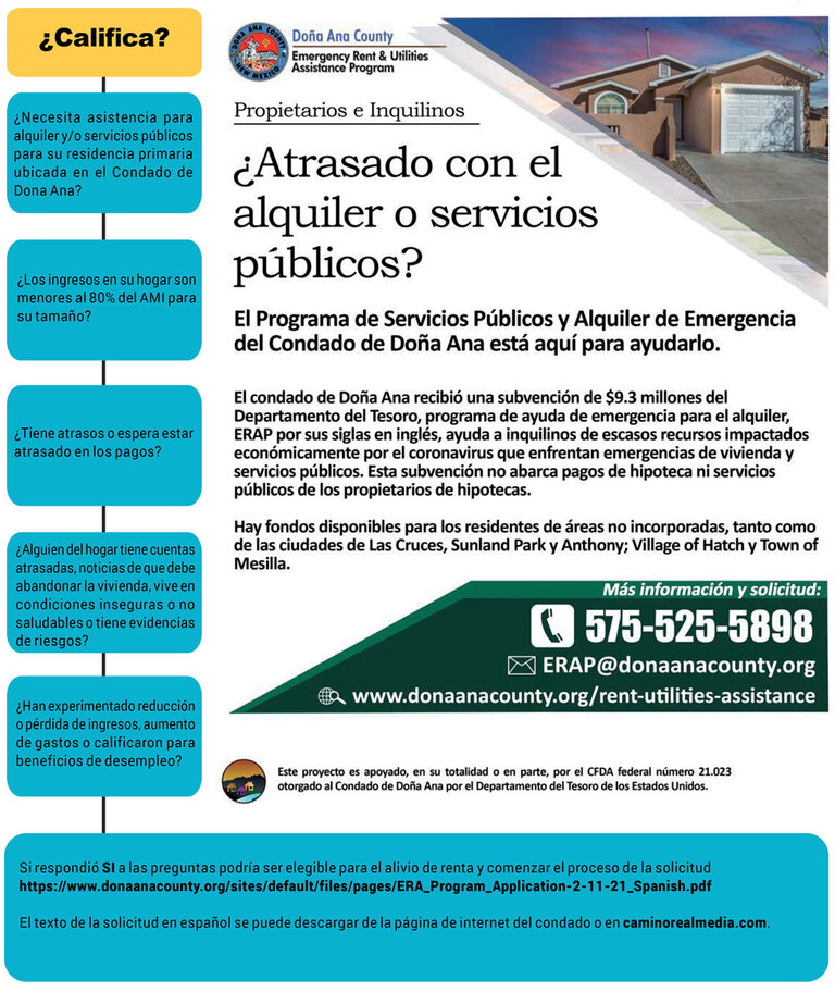 Ayuda para pagar alquileres y Servicios