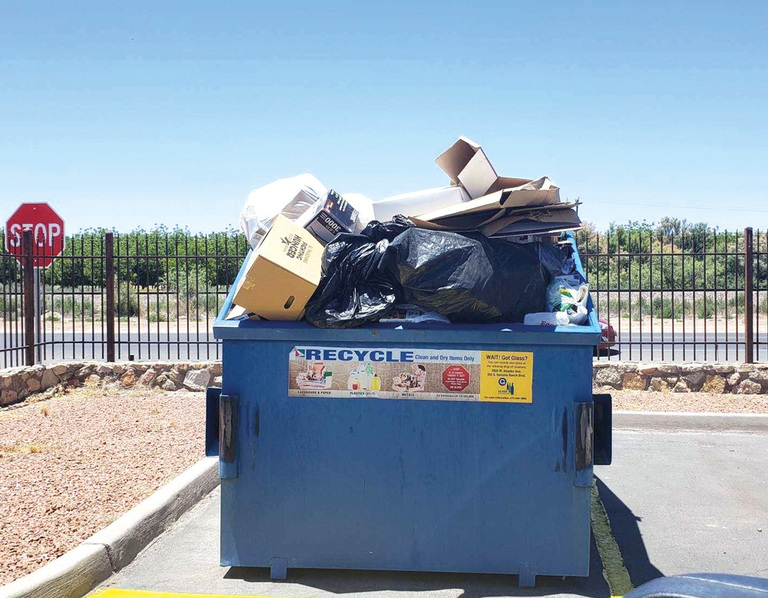 Limpieza en nuestro reciclaje Limpieza en nuestro reciclaje