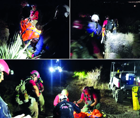 24 excursionistas rescatados de las Montañas Organ