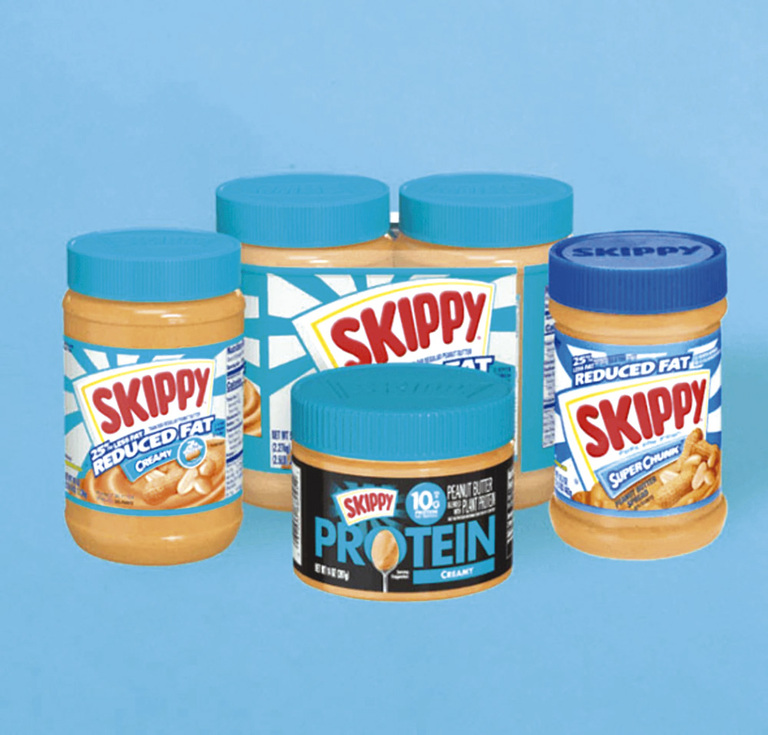 Skippy: 160,000 libras con fragmentos de acero