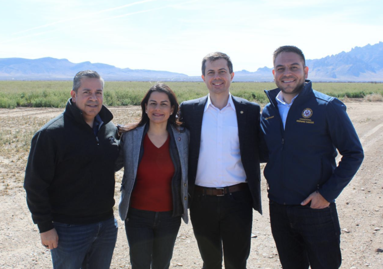 Visitan Deming Secretario de Transporte, Senador Lujan y Representantes Vásquez y Barragán Visitan Deming Secretario de Transporte, Senador Lujan y Representantes Vásquez y Barragán