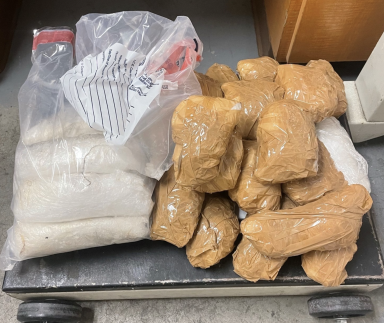CBP incauta fentanilo, metanfetamina, heroína y cocaína