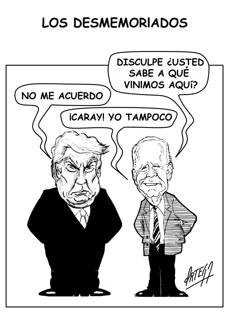 Los lapsos mentales de Biden y Trump