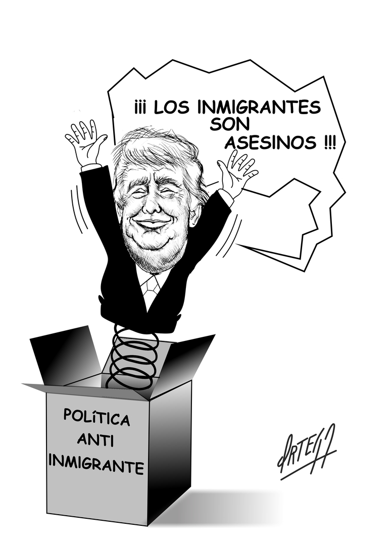 Los disparates de Trump sobre los “crímenes de los migrantes”
