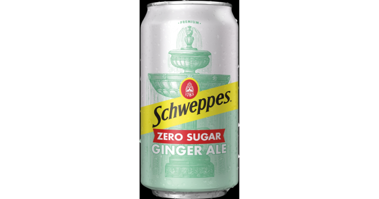 ¡Schweppes Ginger Ale Zero tiene azúcar! ¡Schweppes Ginger Ale Zero tiene azúcar!