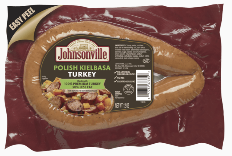 35 mil libras de Salchichas de pavo Johnsonville con caucho