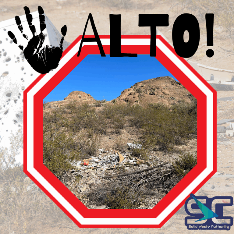 El vertido ilegal en Doña Ana County
