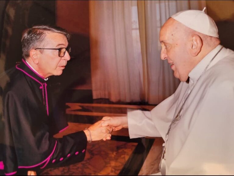 Jorge Georgetti acompañó a el Papa Francisco en Buenos Aires 