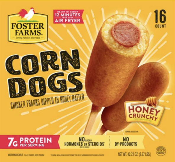 Impresionante: 58 Millones de libras de corn dogs retiradas 