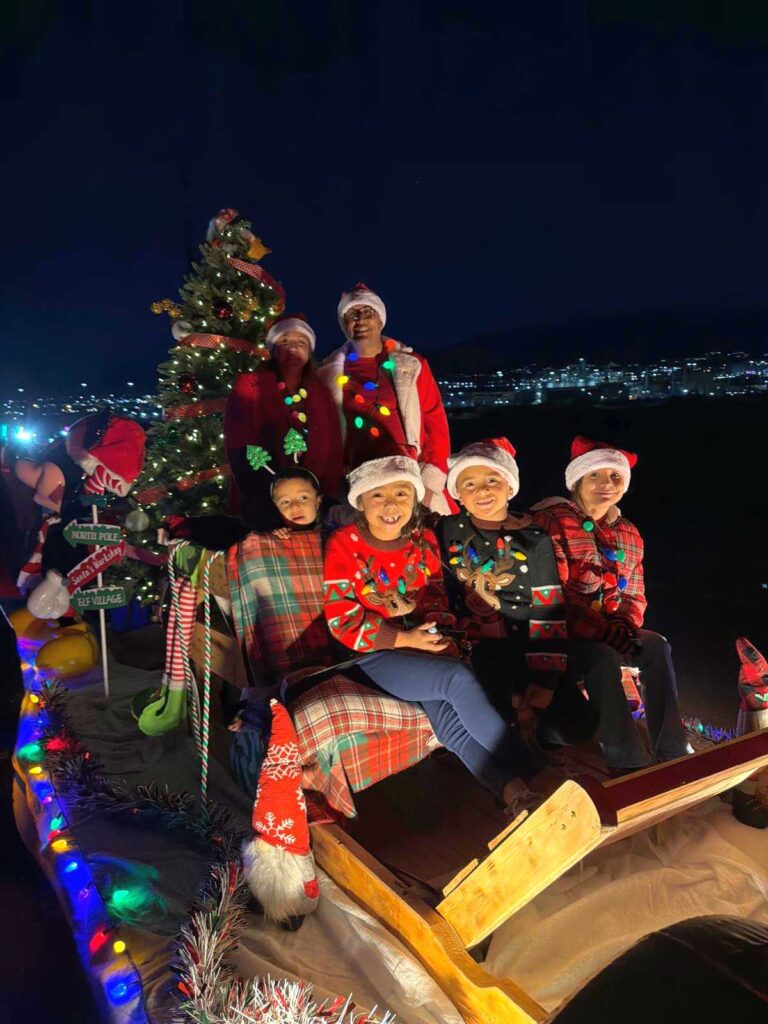 La comunidad festejó las fiestas 