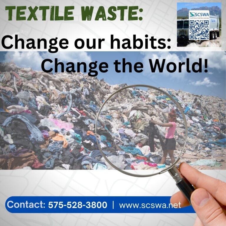 Datos interesantes sobre Residuos Textiles 