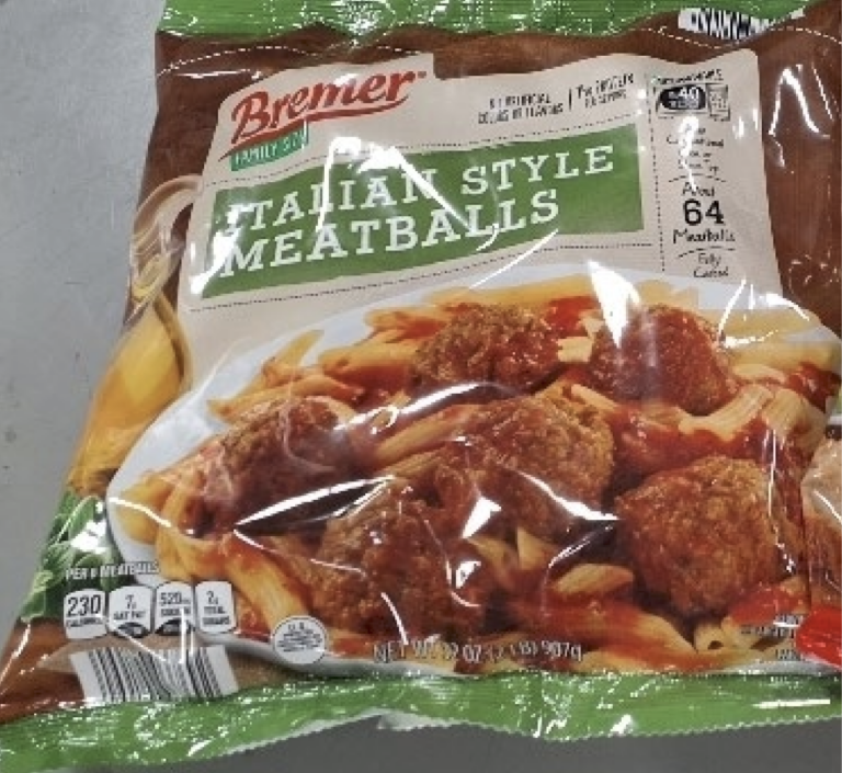 Albóndigas con metal 