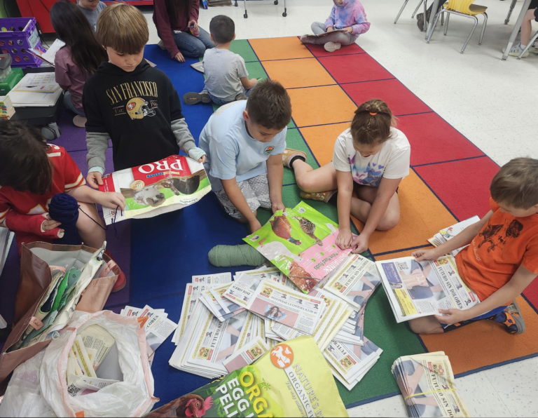 Valiosa lección de reciclado 